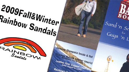 Rainbow Sandals by HEADS